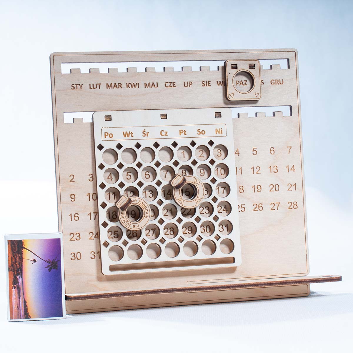 kalendarz_01n (2) kalendarz 01n 2 Wieczny kalendarz drewniany GRAWER