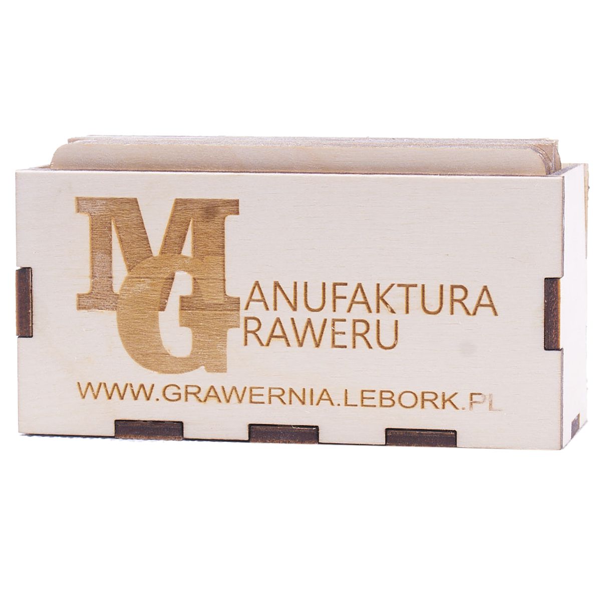 wizytowki 01 1 Drewniane wizytówki z grawerem 10 szt