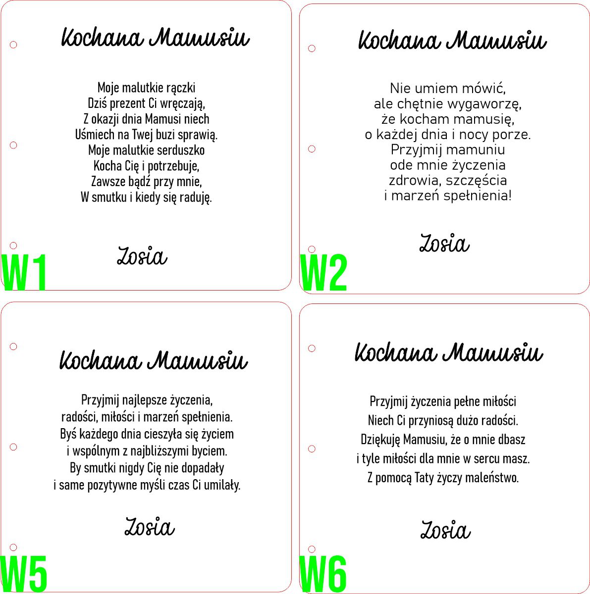 kartka skl Mb Dzień Mamy kartka składana v.M2