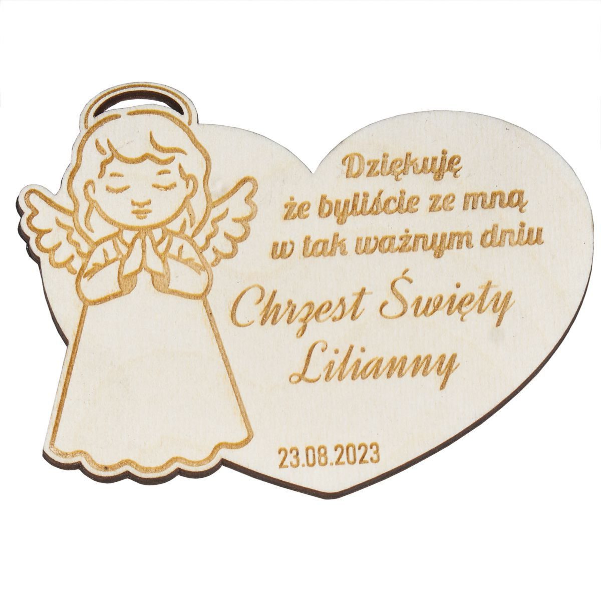 podz chrz c 1 Podziękowania dla gości chrzest święty