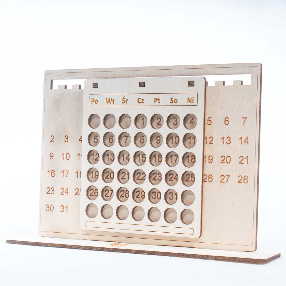 kalendarz_05n (4) kalendarz 05n 4 Wieczny kalendarz drewniany