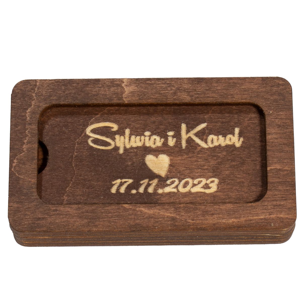 pendrive 01cb 1 Drewniane pudełko z grawerem na pendrive