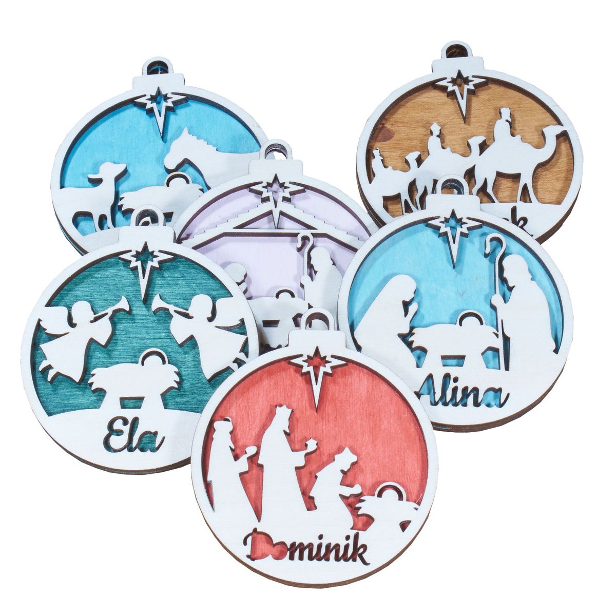 bombki 01 1 Bombka drewniana z imieniem