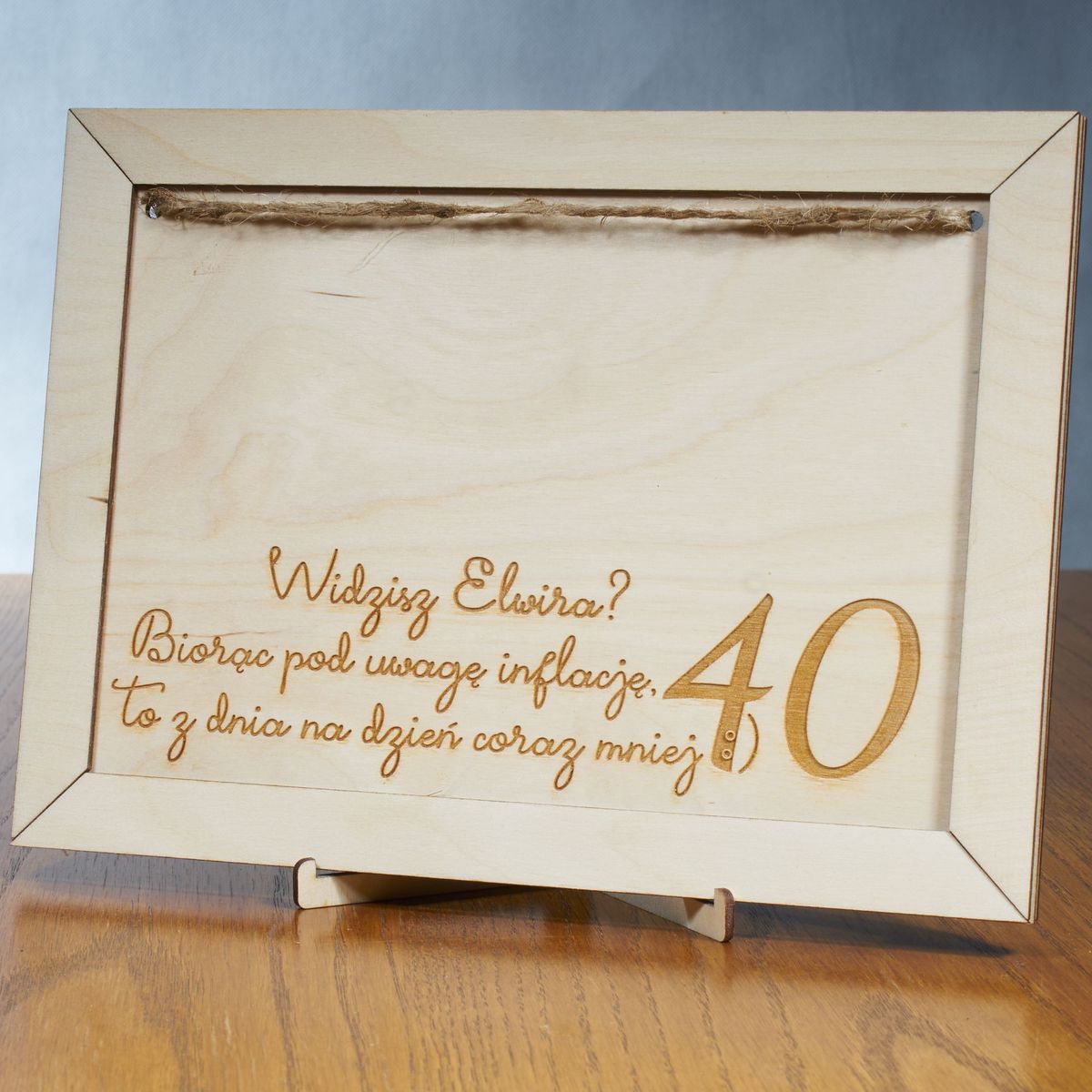 tabliczka50_2 (3) tabliczka50 2 3 Ramka urodziny 30 40 50 60 to wcale nie tak dużo