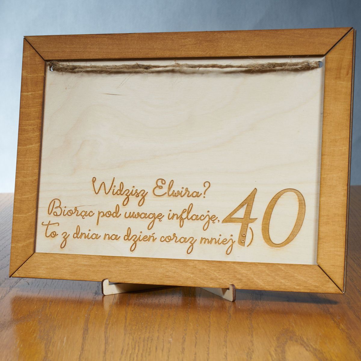 tabliczka50_2 (6) tabliczka50 2 6 Ramka urodziny 30 40 50 60 to wcale nie tak dużo