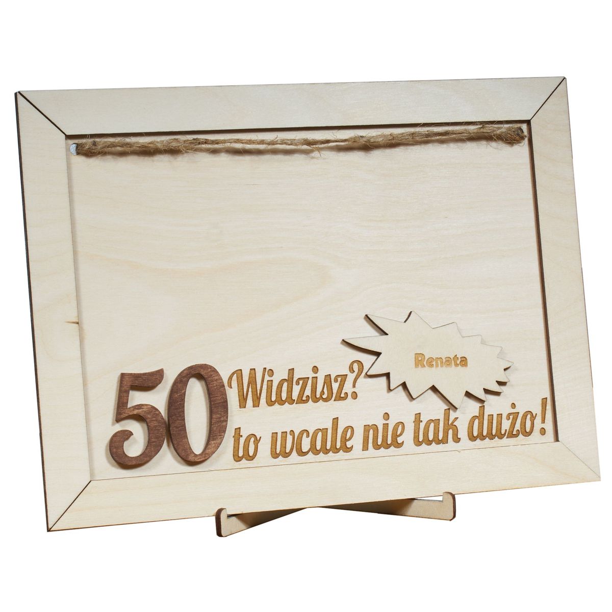 tabliczka50_3 (1) tabliczka50 3 1 Ramka urodziny 30 40 50 60 to wcale nie tak dużo