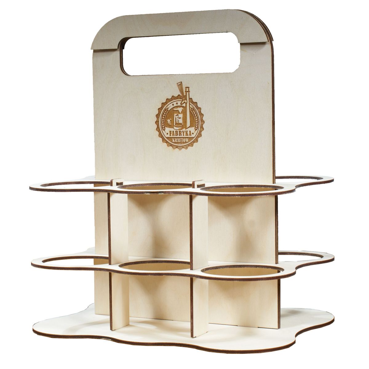 nosidelko piwo 02 1 Nosidełko na piwo z grawerem 6 butelek