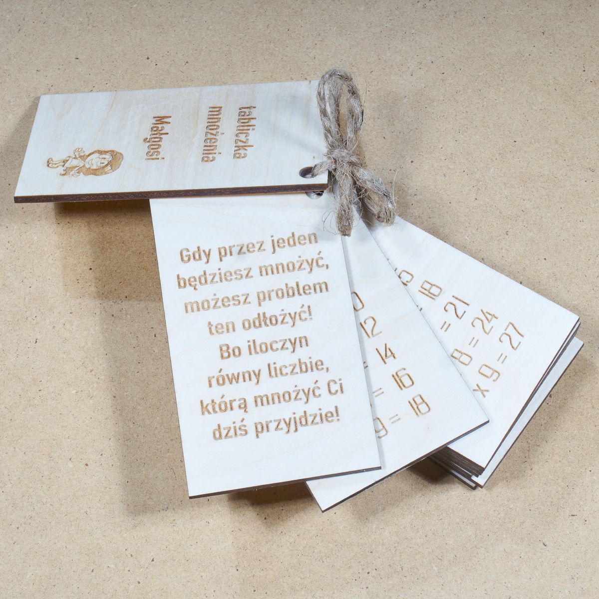 tabl mnoz 02 4 Tabliczka mnożenia z imieniem