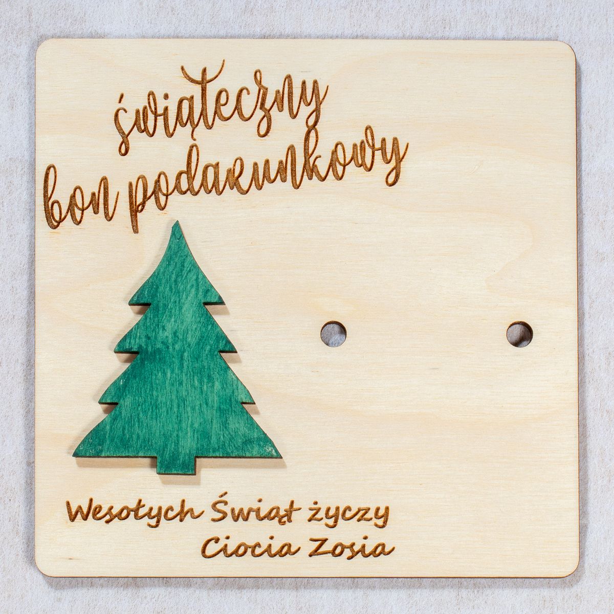 bon BN 2 4 1 Choinka'25 Świąteczny BON podarunkowy