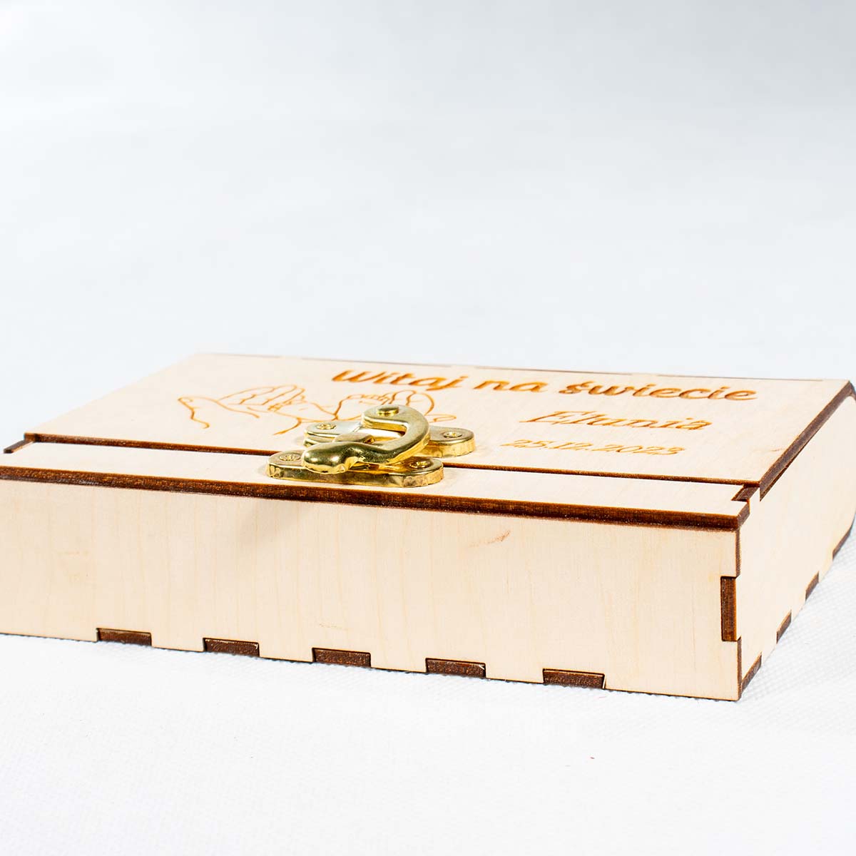 na zdjecia 01 4 Drewniane pudełko na zdjęcia