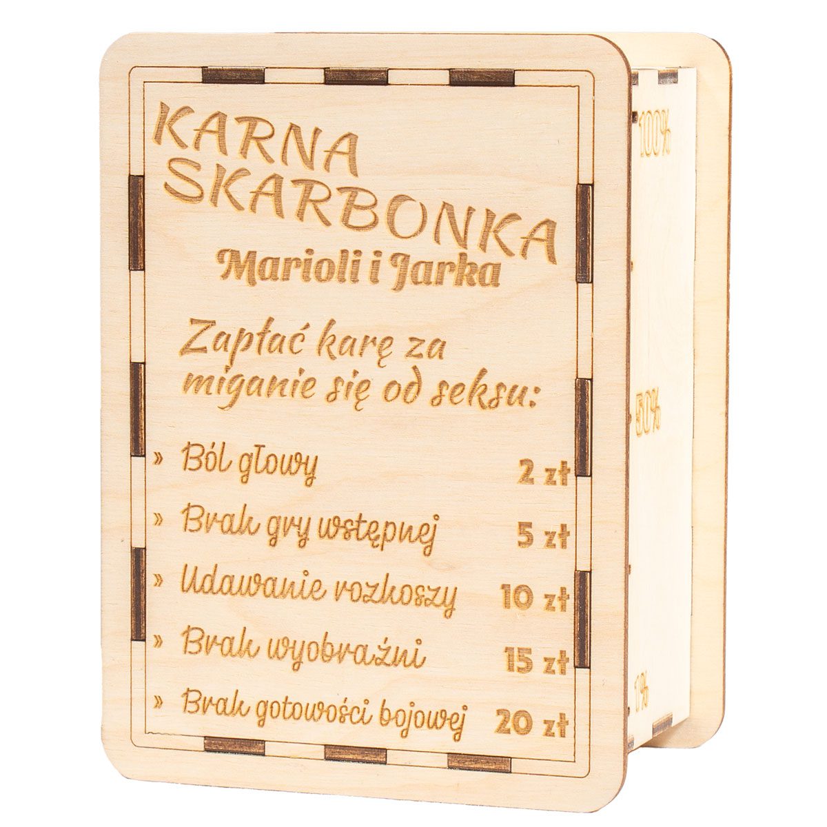 skarbonka 01i 1 Karna skarbonka z grawerem