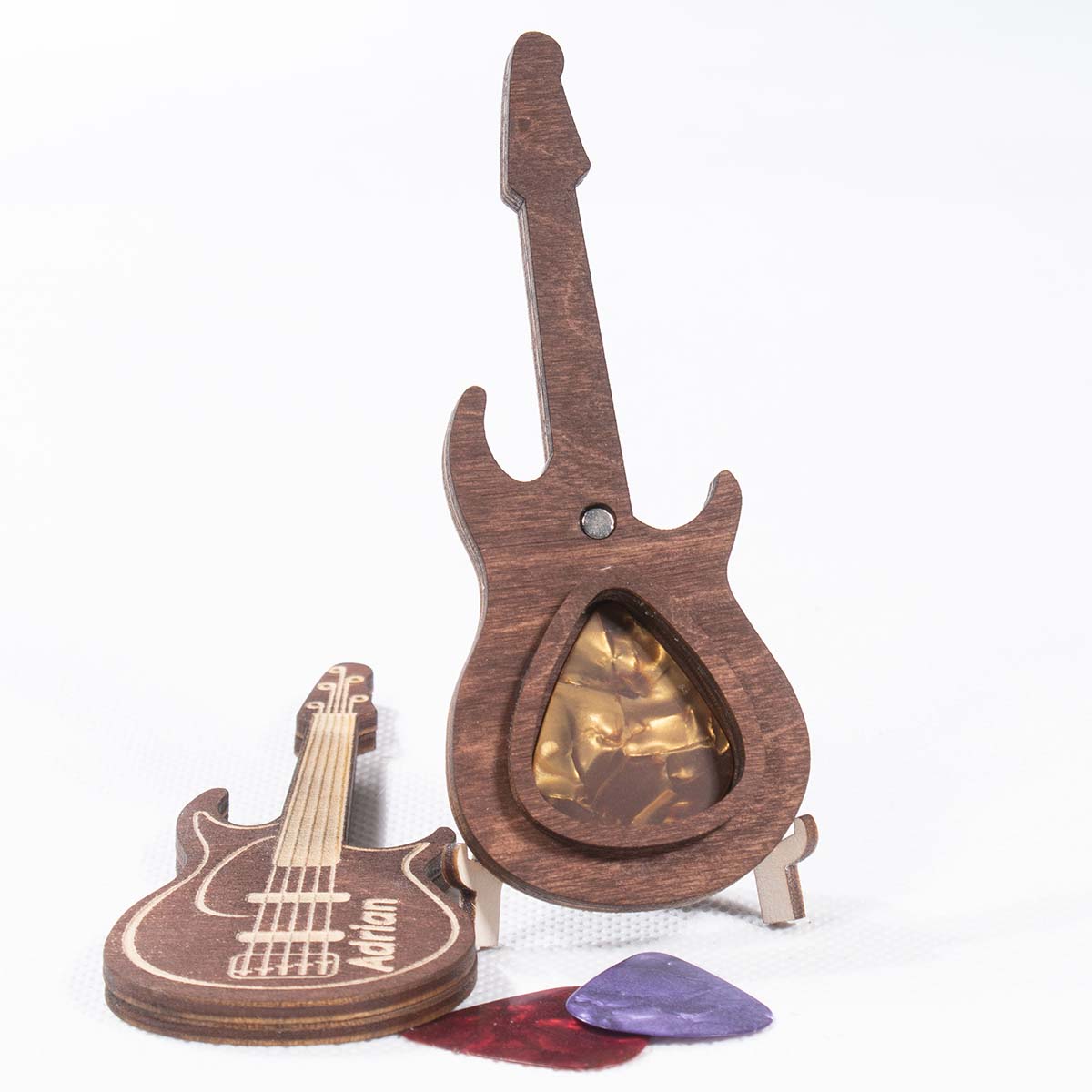 gitara 06 15 Pojemnik na kostkę gitarową