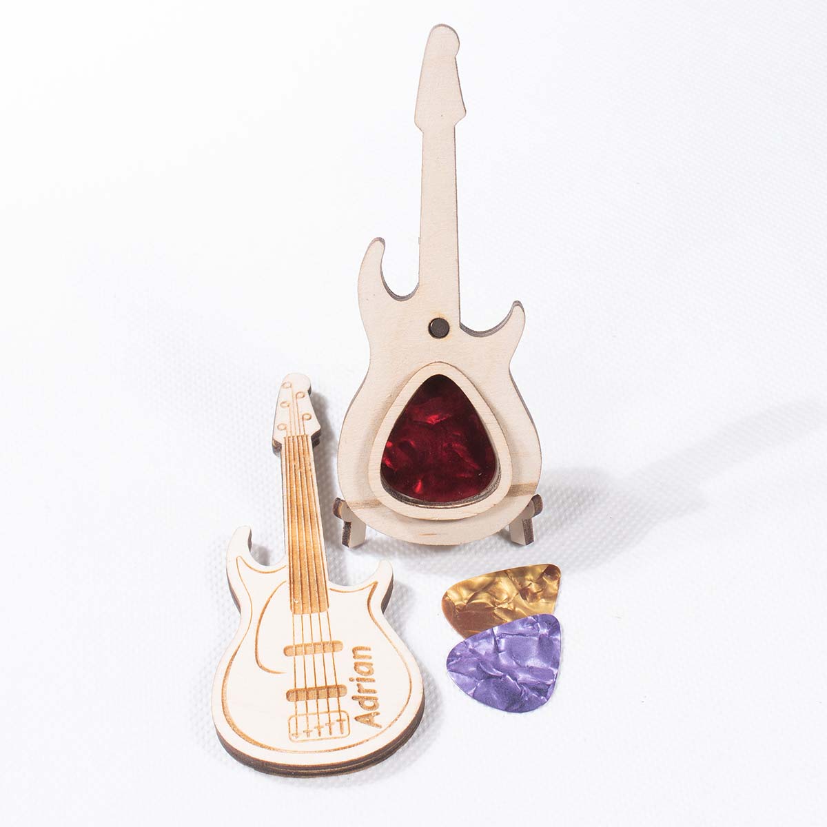 gitara 06 5 Pojemnik na kostkę gitarową