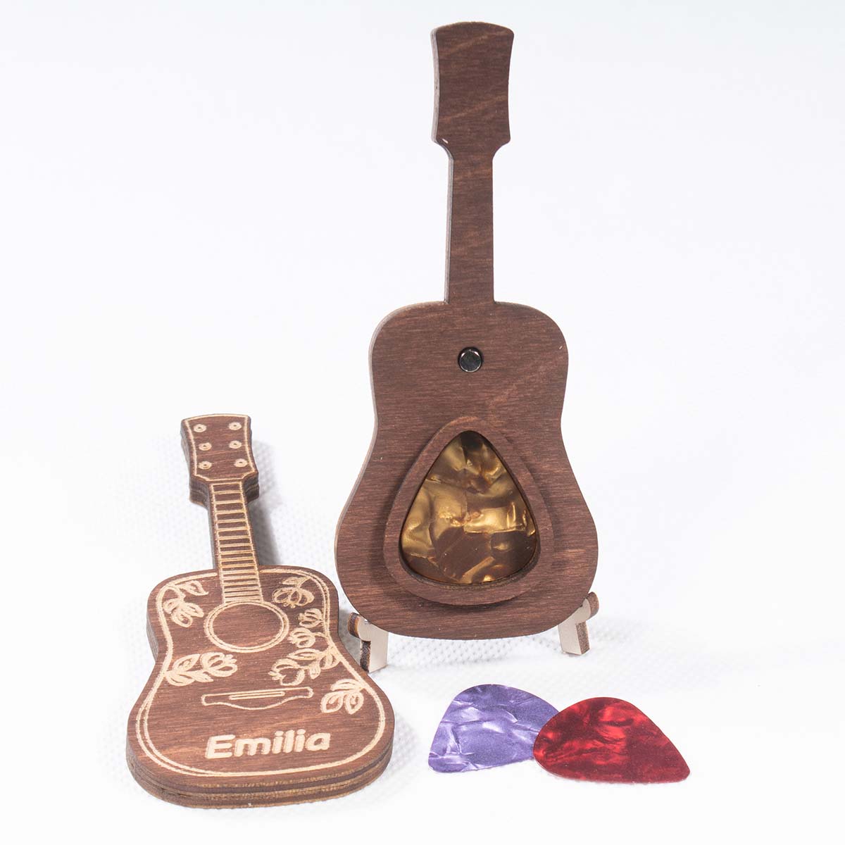 gitara 07 12 Pojemnik na kostkę gitarową