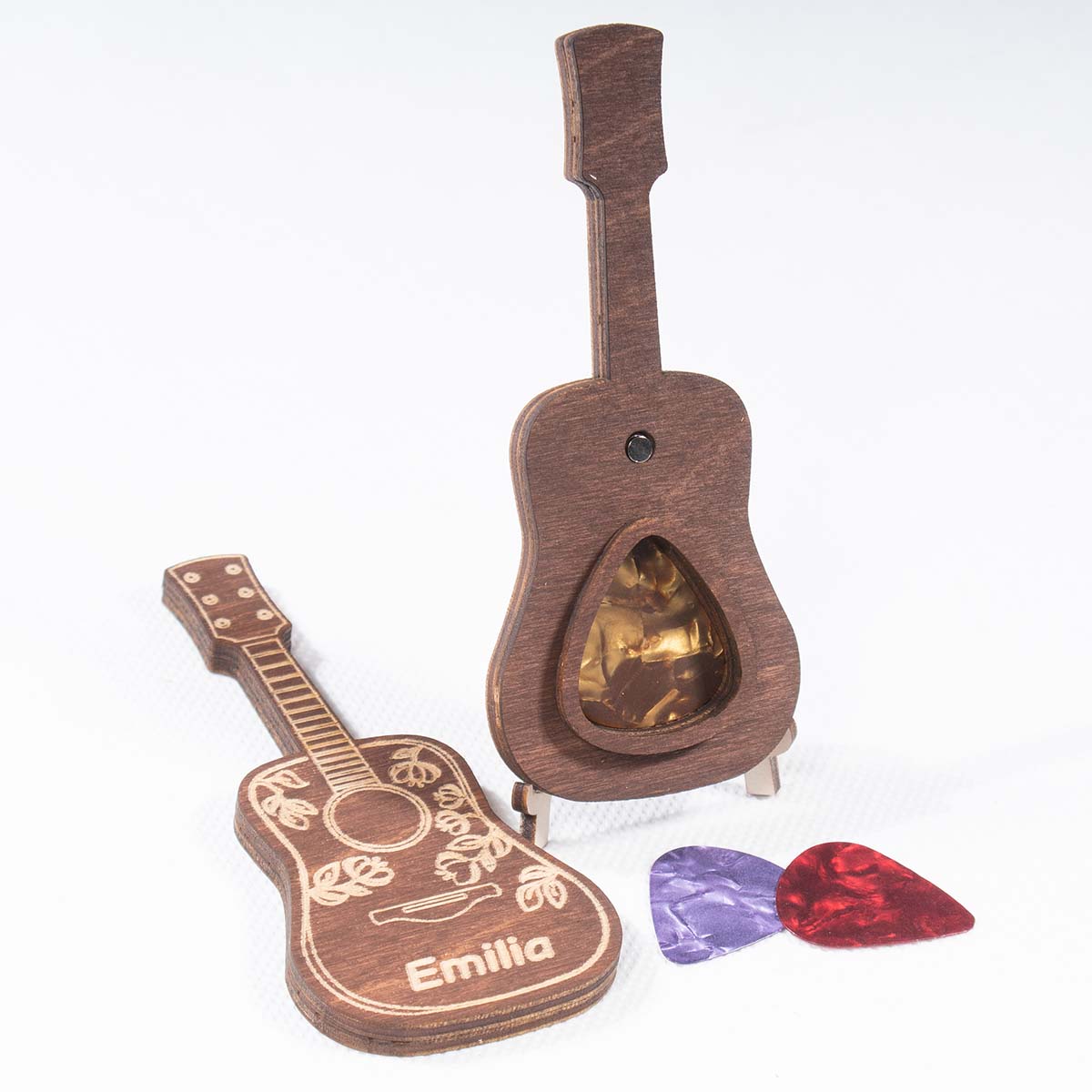 gitara 07 13 Pojemnik na kostkę gitarową