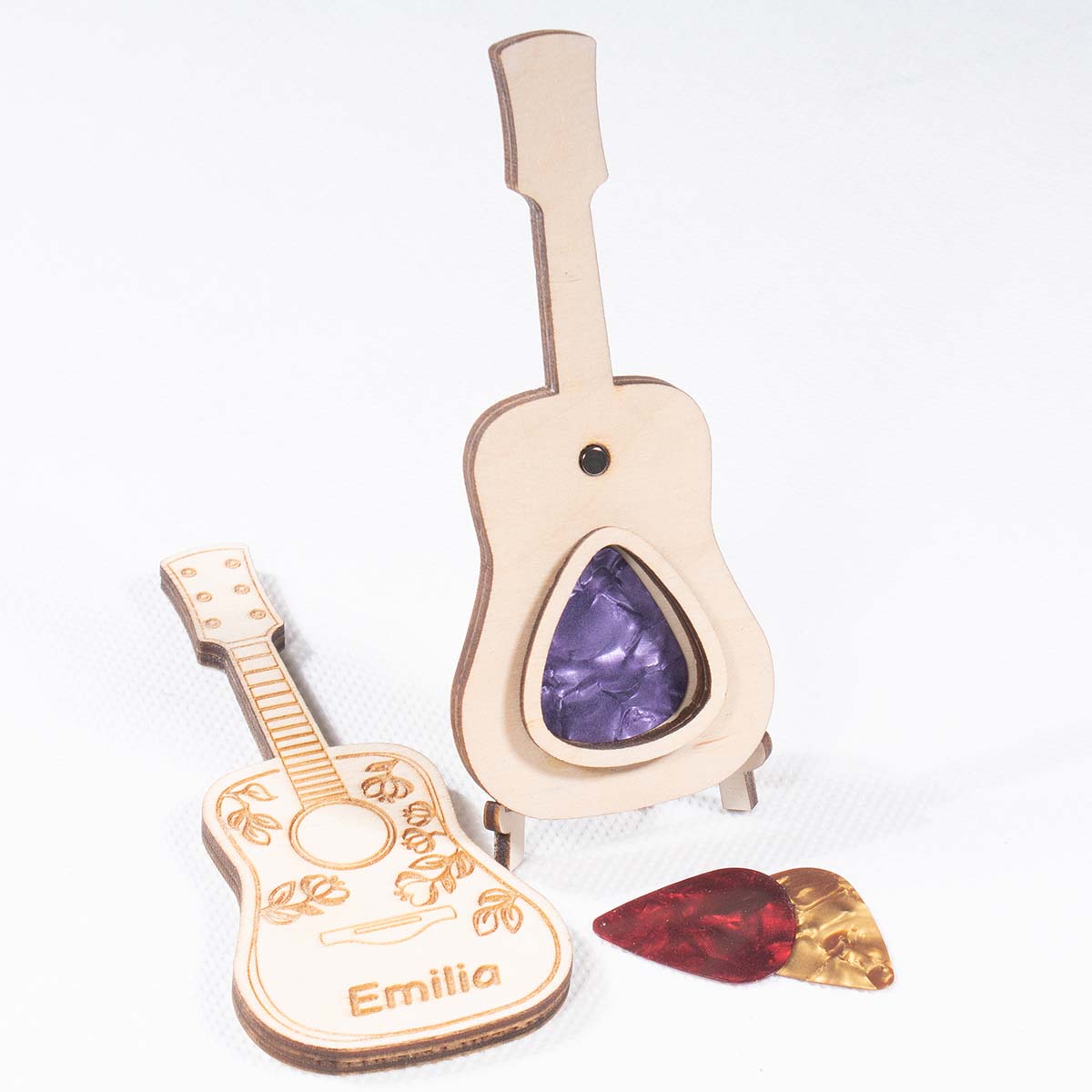 gitara 07 5 Pojemnik na kostkę gitarową