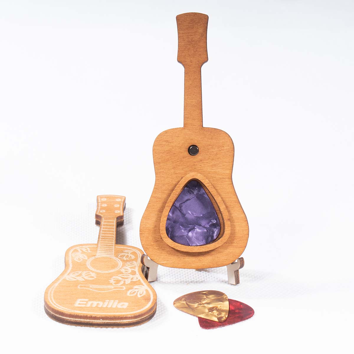 gitara 07 8 Pojemnik na kostkę gitarową