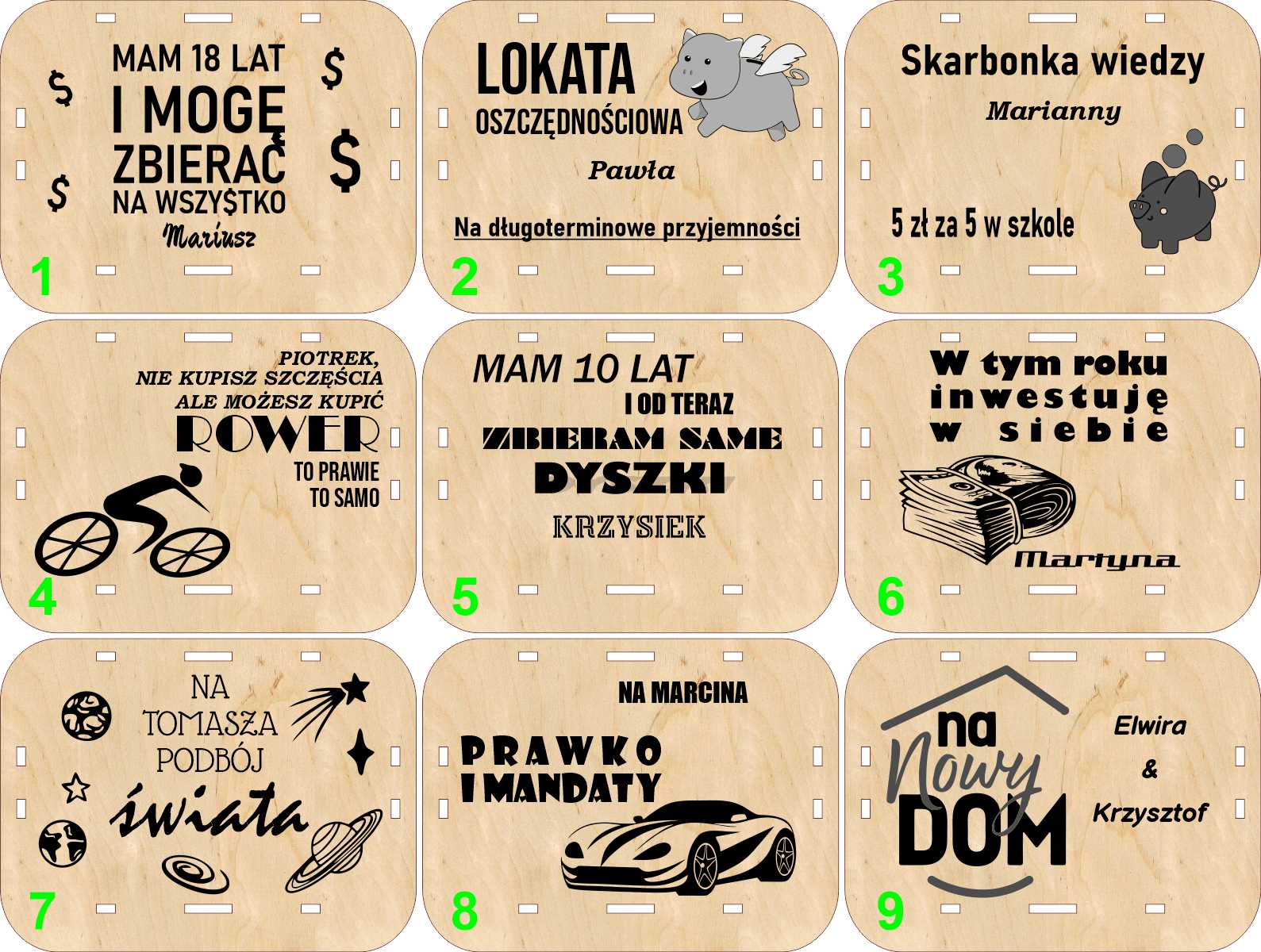 skarbonka08 (7) skarbonka08 7 Skarbonka drewniana z grawerem