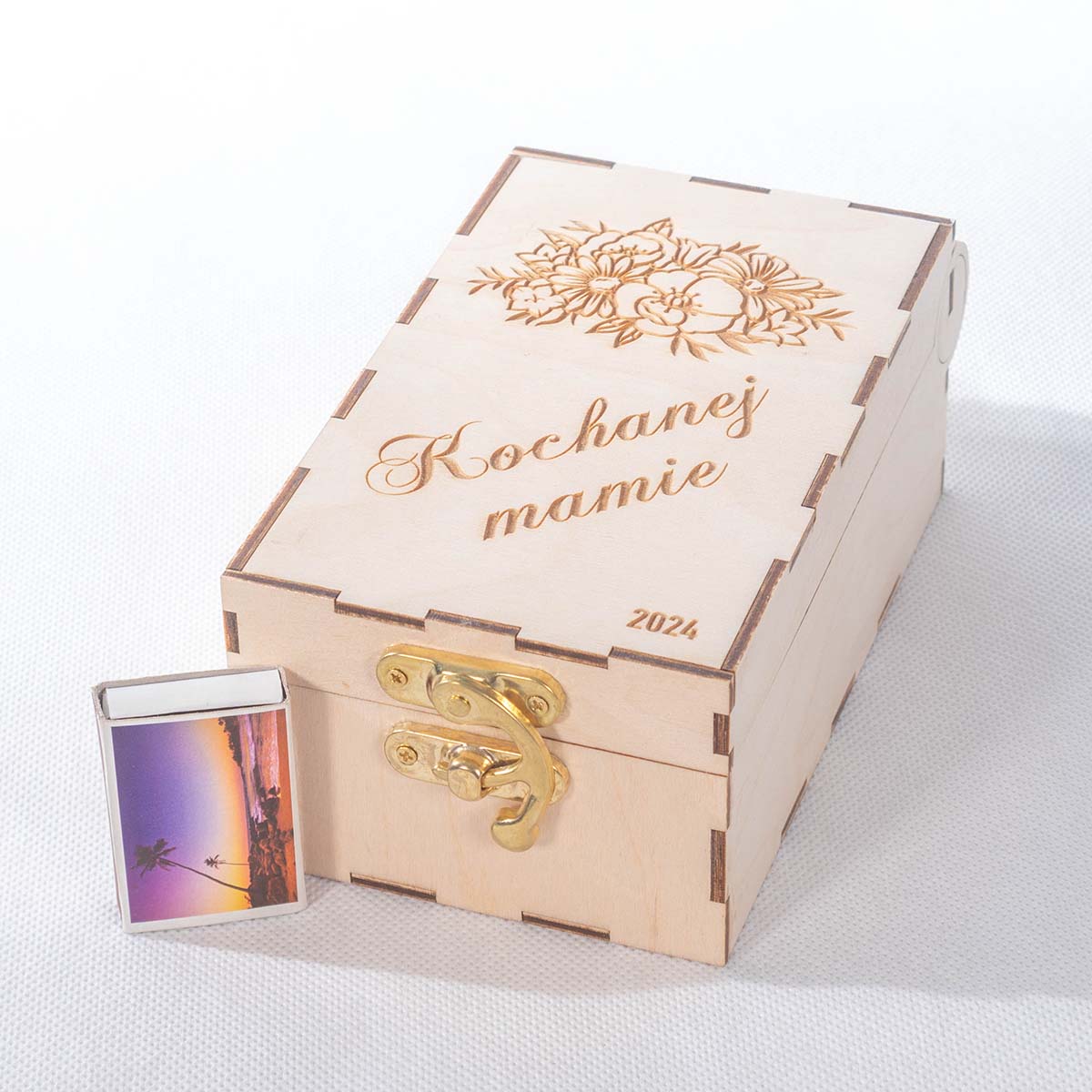 dla mamy 03 3 Drewniane pudełko prezentowe na Dzień Mamy