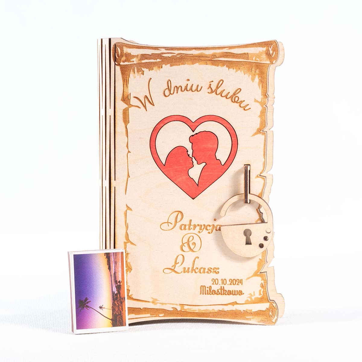 na pieniadze 25 a2 Pudełko na pieniądze ślub wesele prezent z grawerem