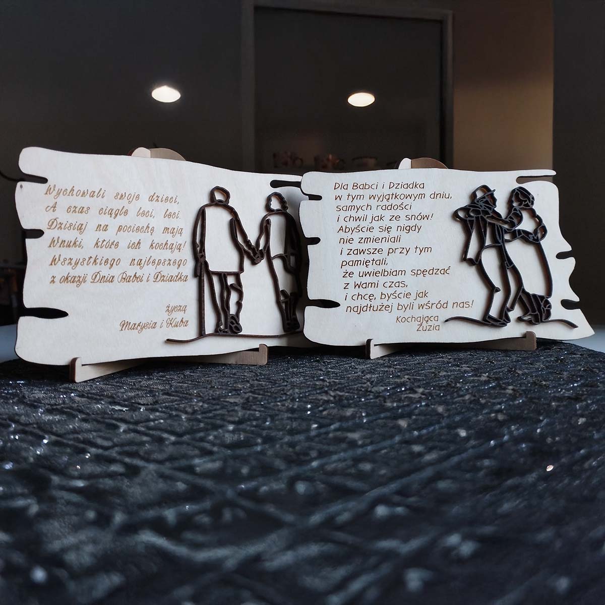 BD kartka 03 2 Tabliczka kartka pamiątka na dzień Babci i Dziadka