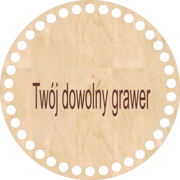 Baza do koszyka okrągła