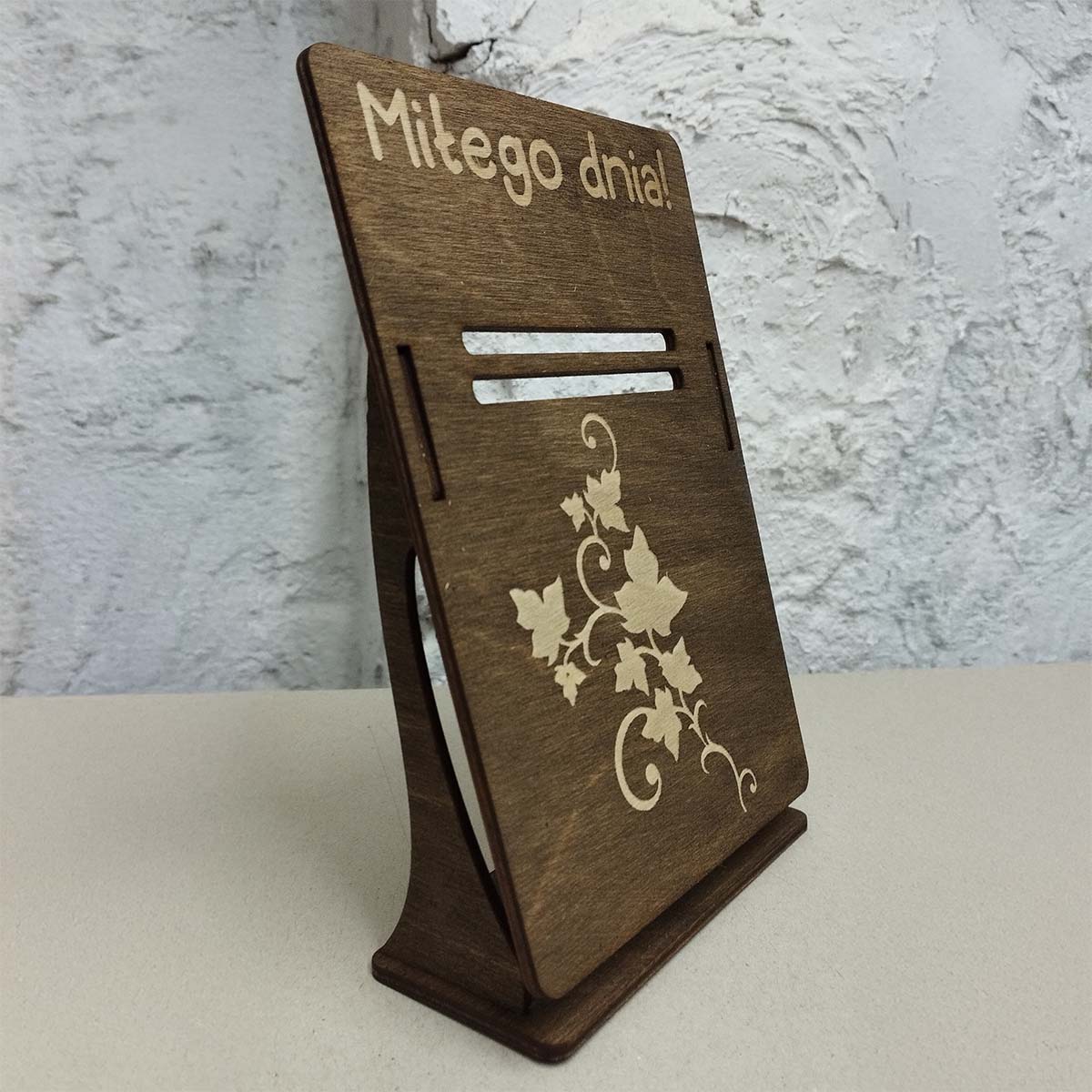 kalendarz 09 15 Stojak podkładka pod kalendarz zdzierak