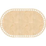 Baza do koszyka Mojżesza owalna 1 Owalna baza koszyka