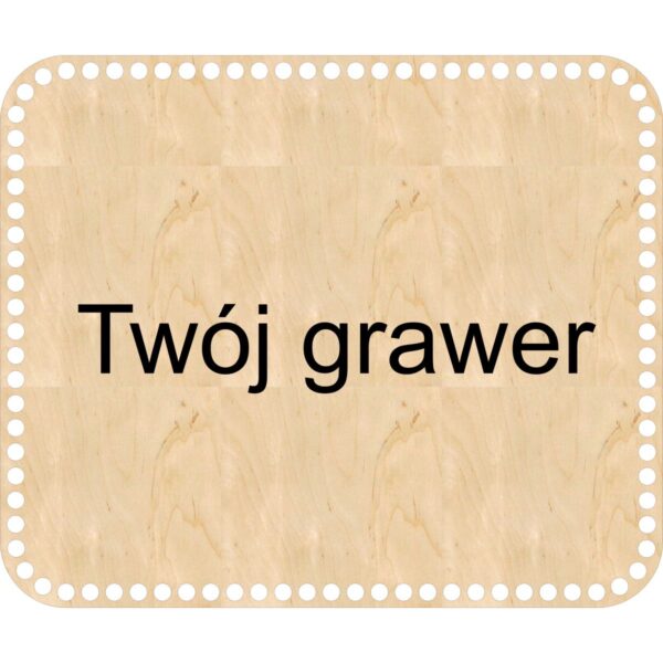 Baza do koszyka prostokątna