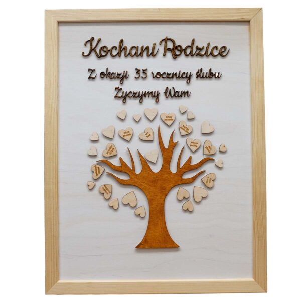 Magiczne drzewo - rocznica ślubu