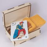 Pudełko na karty do gry 1 pudełko na karty do gry