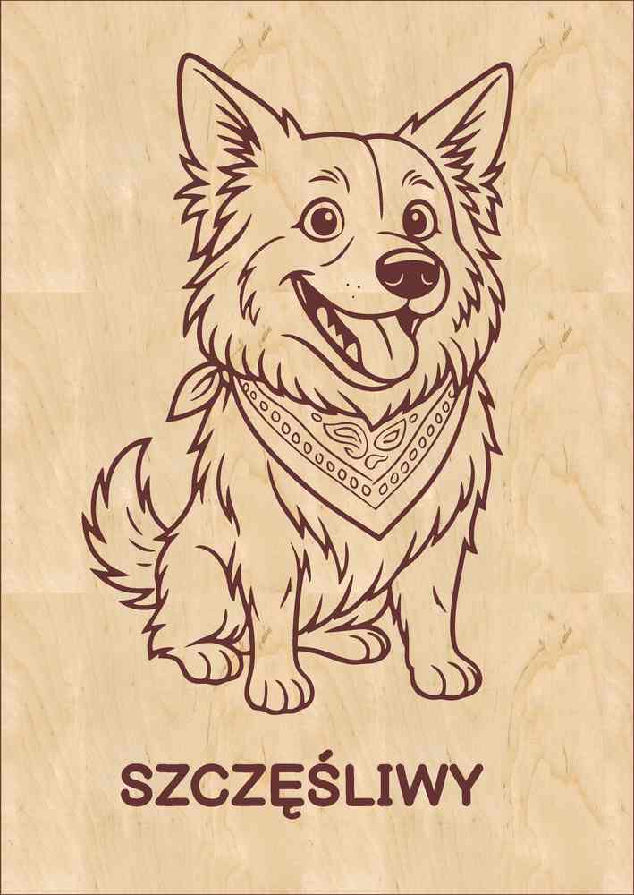 DT emocje01 Karty emocji psa pomoc w dogoterapi