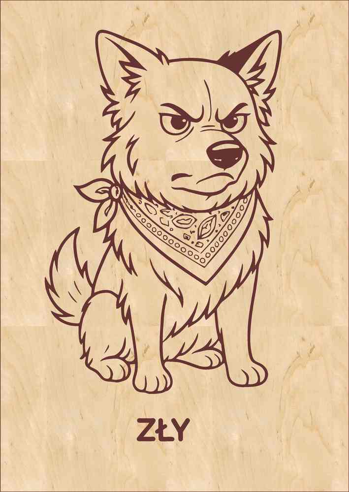 DT emocje04 Karty emocji psa pomoc w dogoterapi