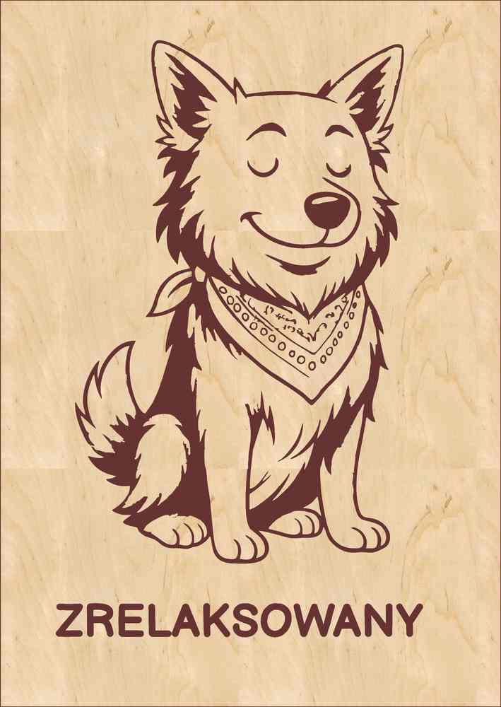 DT emocje07 Karty emocji psa pomoc w dogoterapi