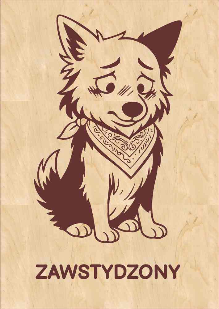 DT_emocje09 DT emocje09 Karty emocji psa pomoc w dogoterapi