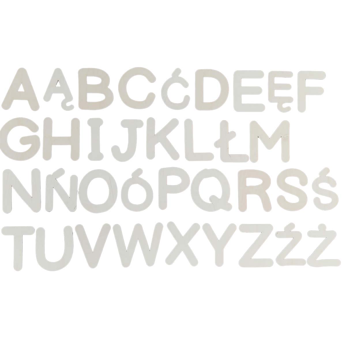 alfabet 01 1 Ruchomy alfabet Montessori duże litery