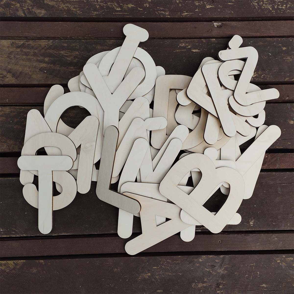 alfabet 01 6 Ruchomy alfabet Montessori dodatkowe litery