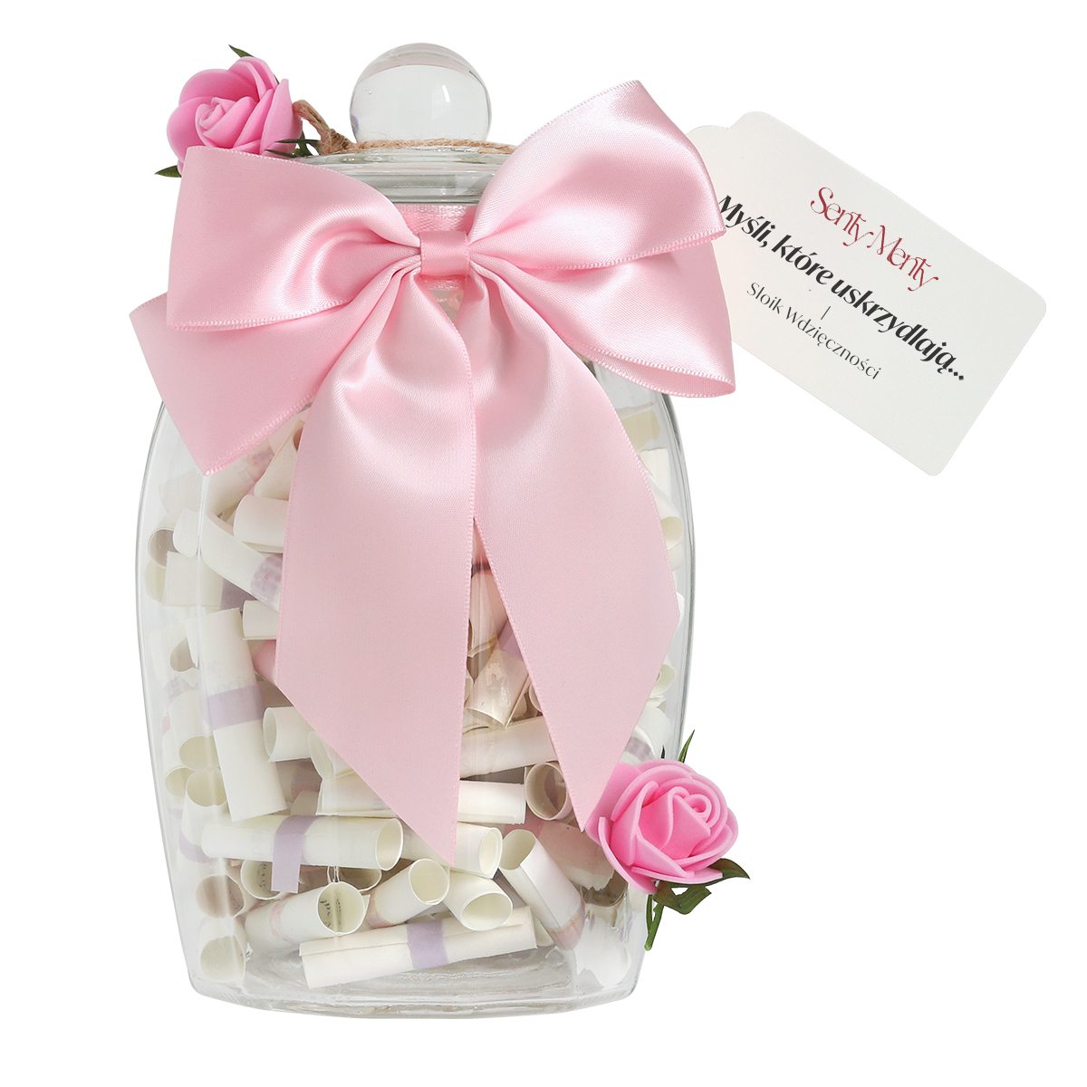 01 Sloik Wdziecznosci 1 Słoik Wdzięczności Bella – Rytuał uważności | Pomysł na prezent dla Kobiety