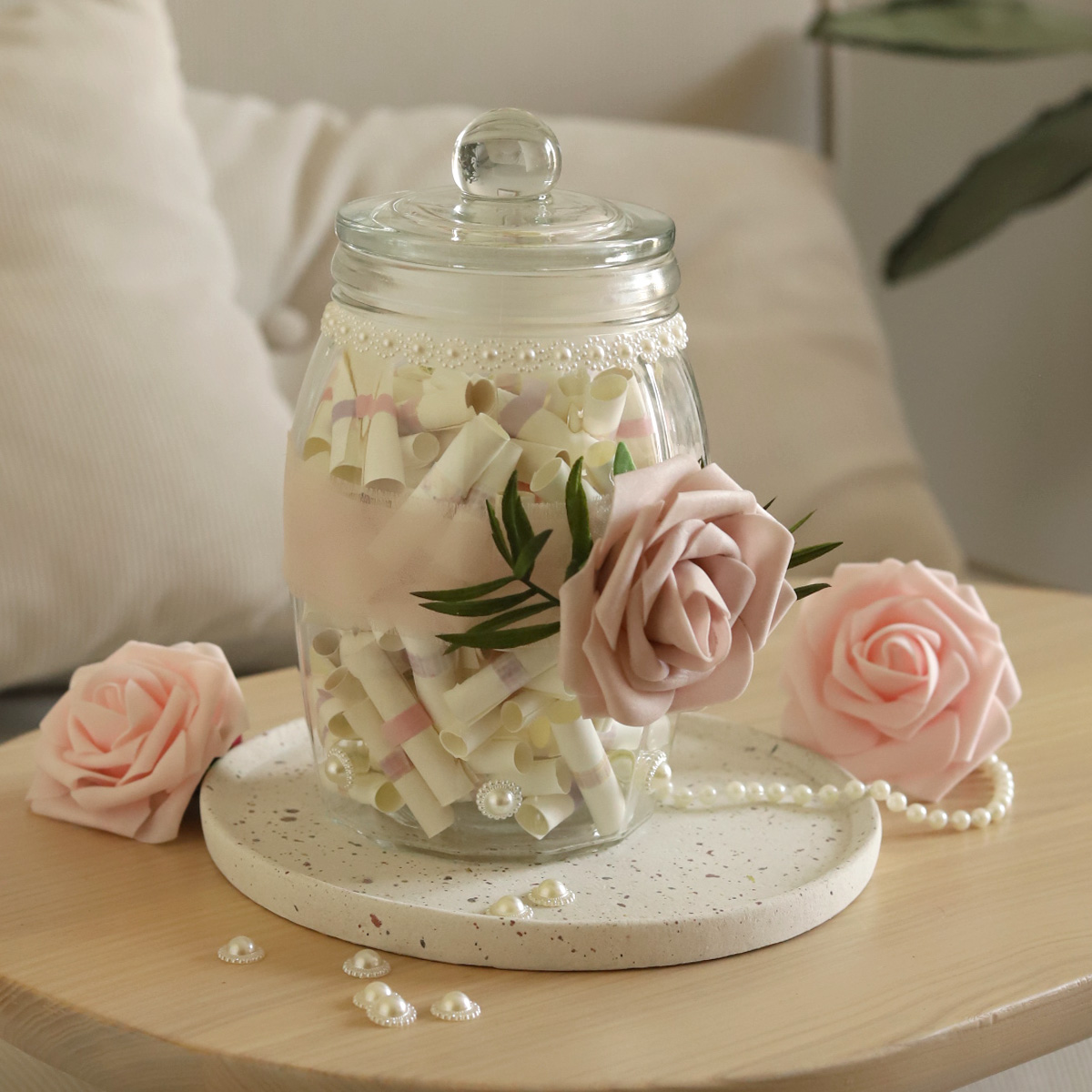 04 Afirmacje na obfitosc 4 Afirmacje na Pieniądze: Słoik Rosa – Moc Obfitości | Rękodzieło na Prezent