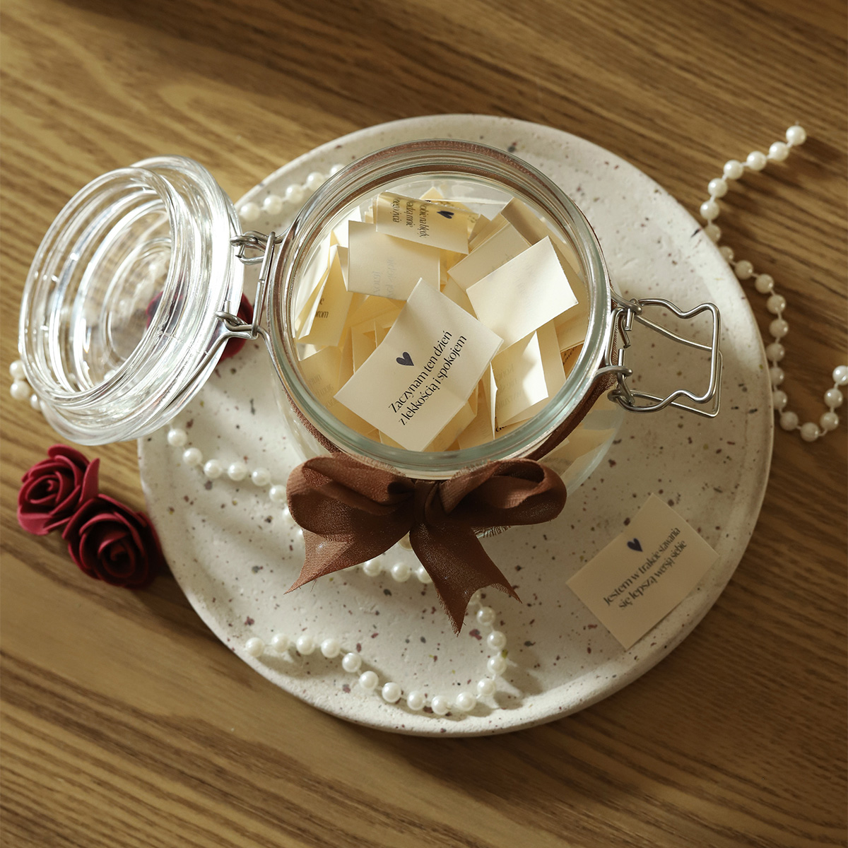 aukcje wzor 1 Sloik Wdziecznosci P3 Słoik Wdzięczności Avelia Rytuał Uważności Pomysł na Prezent dla Dziewczyny