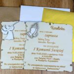 Zaproszenie Komunia Święta