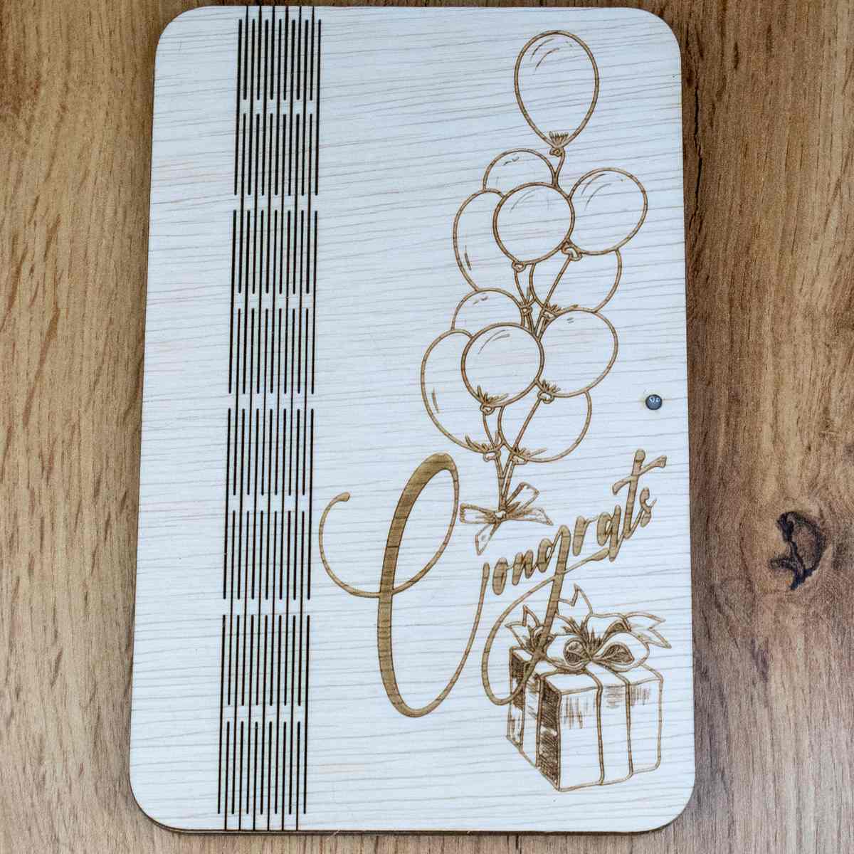 koperta 05 4 Drewniana koperta pudełko na pieniądze