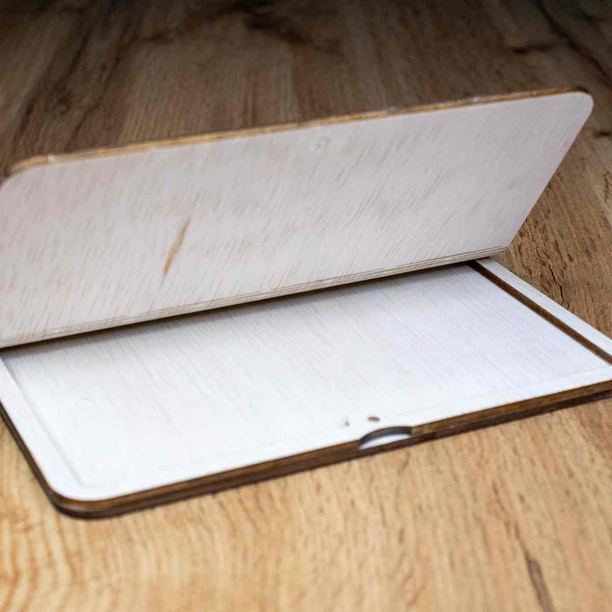 koperta 05 6 Drewniana koperta pudełko na pieniądze