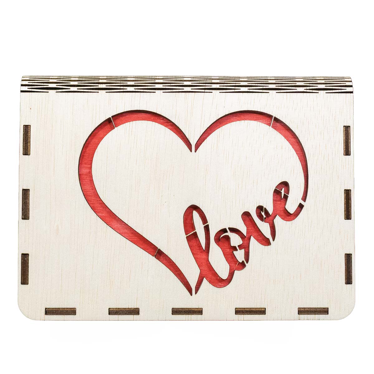 koperta 3 wal 1 Koperta z kartką pocztową na walentynki