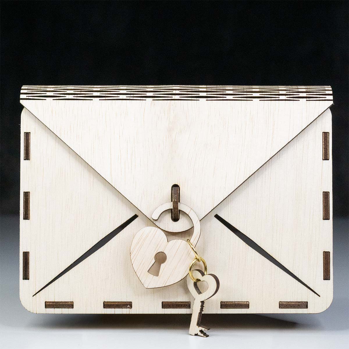 koperta 3 wal 4 Koperta z kartką pocztową na walentynki