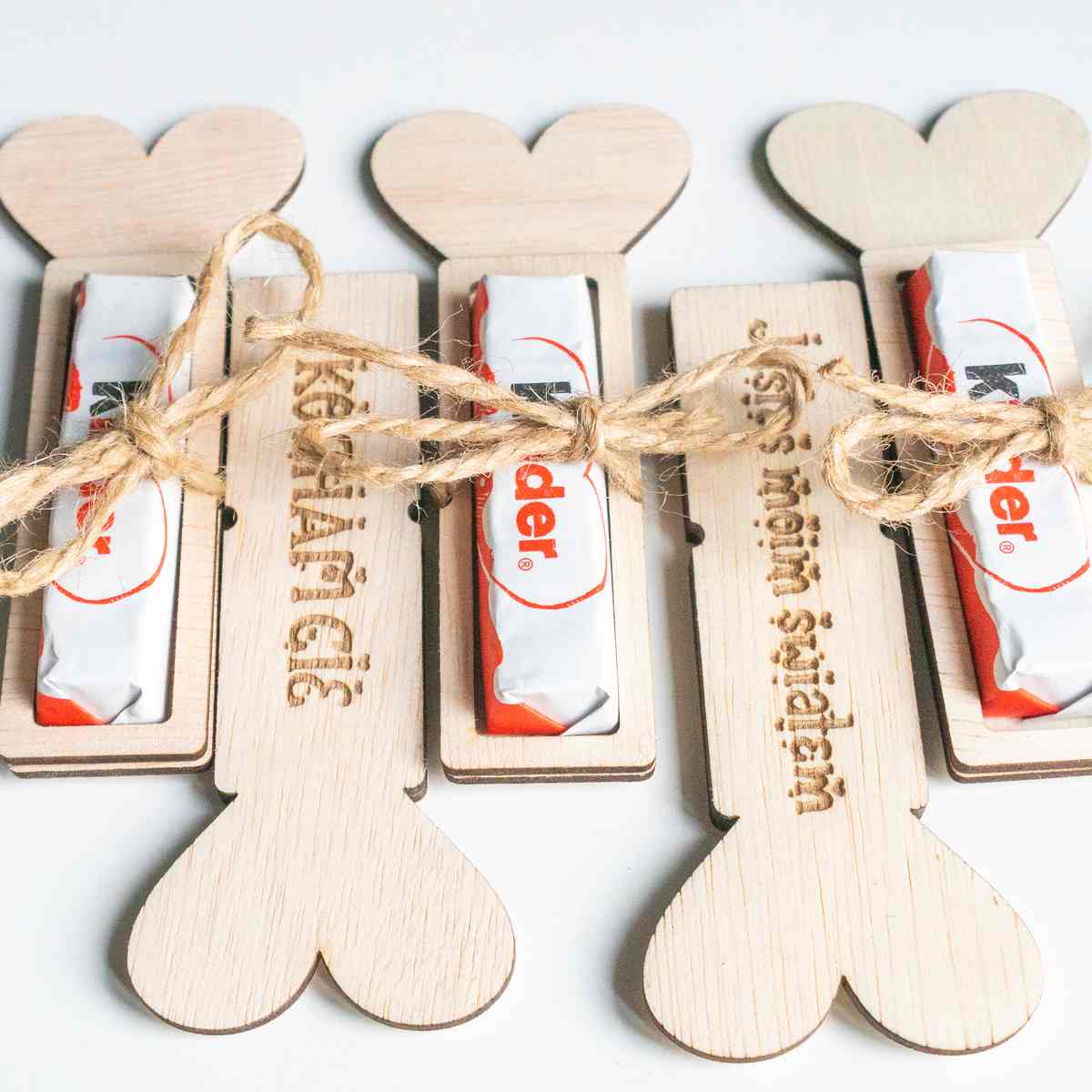 merci wal 4 Etykieta na Merci, Kinder Walentynki