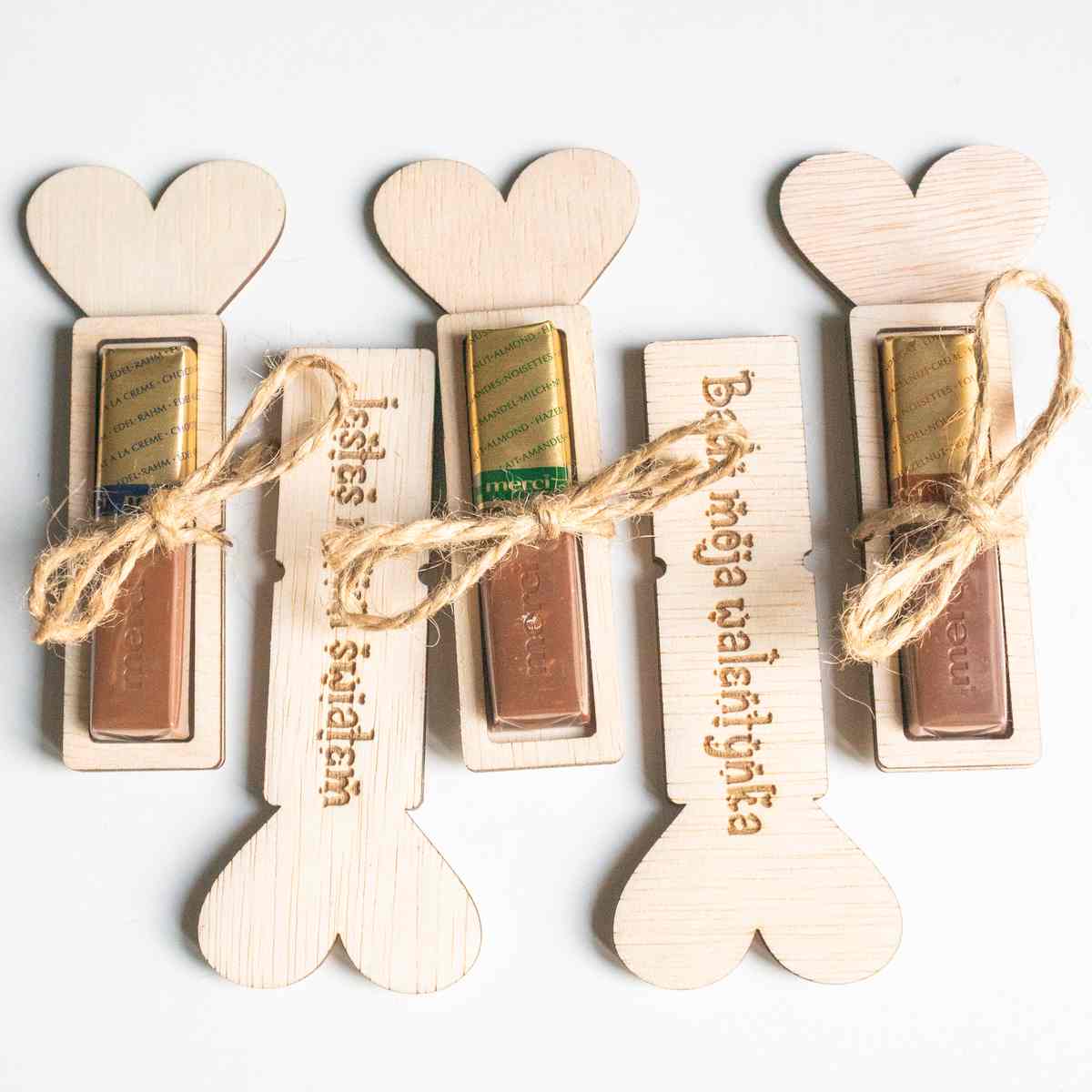 merci wal 6 Etykieta na Merci, Kinder Walentynki