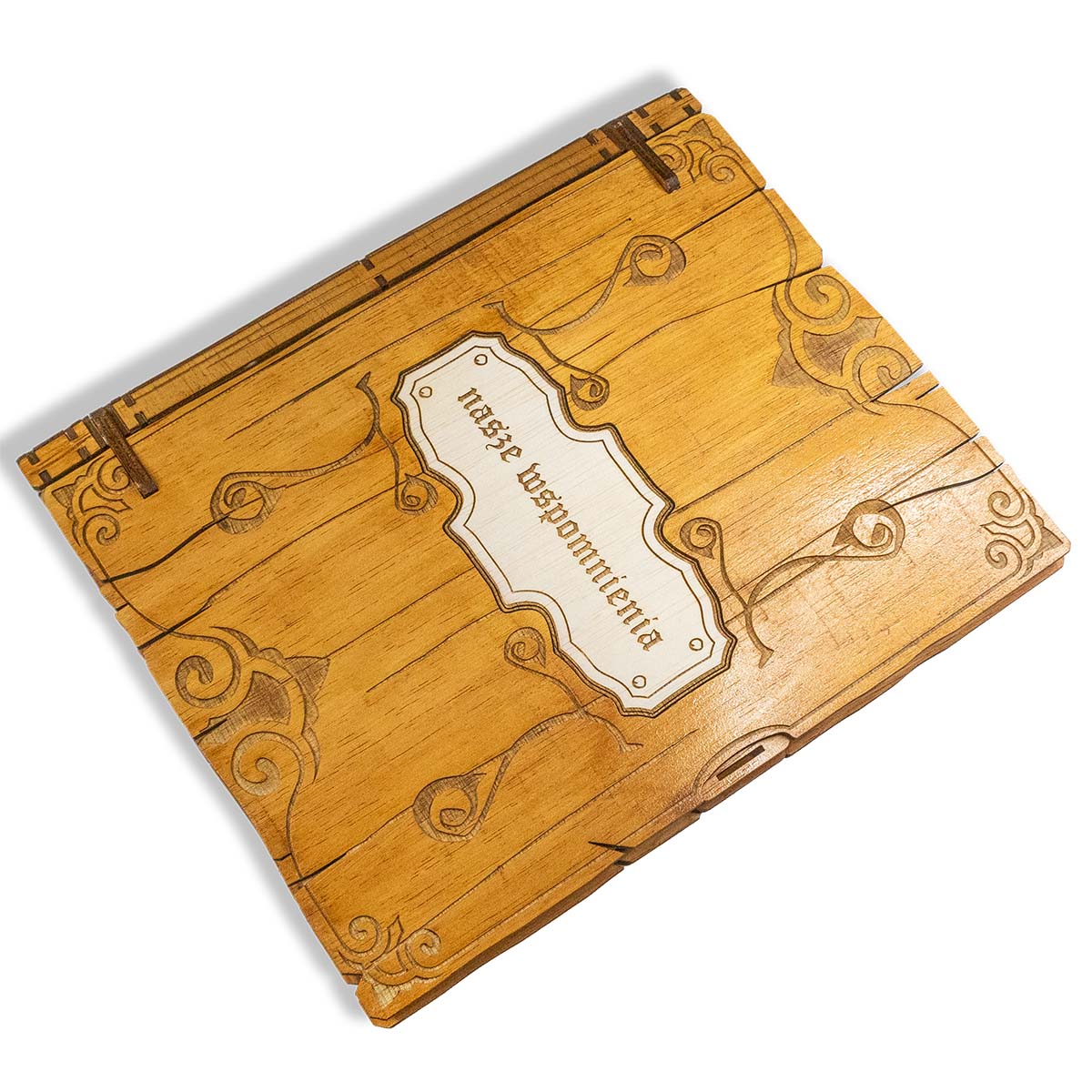 organizer 01 13 Drewniany album na zdjęcia, księga gości, organizer