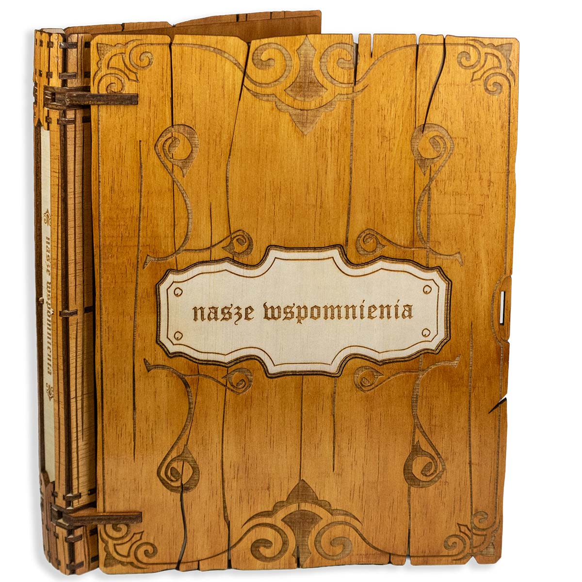 organizer 01 4 Drewniany album na zdjęcia, księga gości, organizer